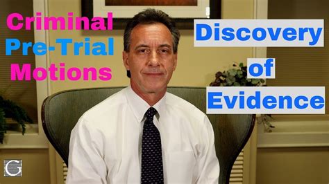 How to Use Pretrial Motions for Discovery to Defend Criminal Charges | Criminal charges ...