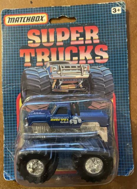 MATCHBOX MONSTER TRUCK Bigfoot MOC Rare Super Trucks £50.00 - PicClick UK