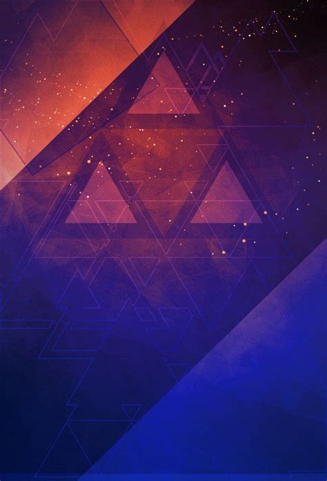 Gorgeous Geometric Graphic Nightclub Poster Background Psd | Geometric ...