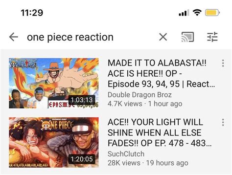 So I just decided to watch some One Piece reactions today : r/OnePiece