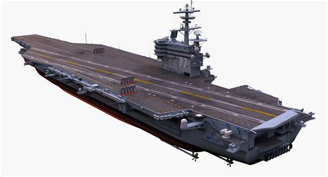 3d model uss aircraft carrier