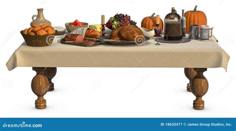 Thanksgiving Dinner Table Clipart, Thanksgiving Dinner Clipart By A ...