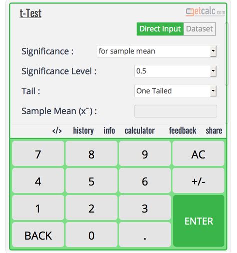 Paired t-Test Example for d̄ = 15, s = 7.5 & n = 27