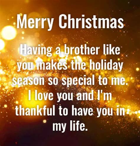 100+ Merry Christmas Brother Quotes And Sayings 2023 - QuotesProject.Com