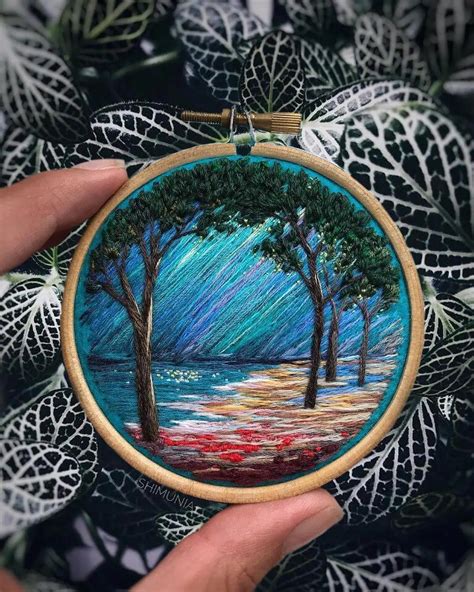 Artwork Through a Thread: Amazing Needle Paintings - D.Signers