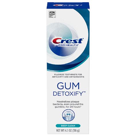 Crest Gum Detoxify Toothpaste Deep Clean 3.7 oz — Mountainside Medical Equipment