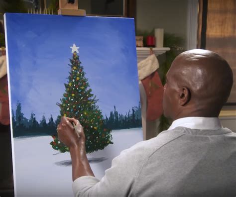 Terry Crews Painting A Tree Is The Only Thing That Matters This Christmas – The Funny Video Site