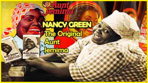 Nancy Green the ORIGINAL AUNT JEMIMA |Unauthorized History| - YouTube