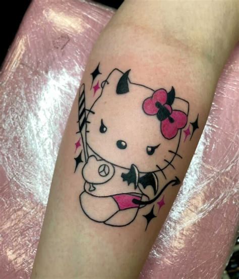 50+Best Hello Kitty Tattoo Designs with Meanings