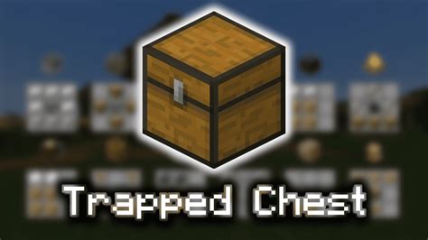 Trapped Chest - Wiki Guide - 9Minecraft.Net