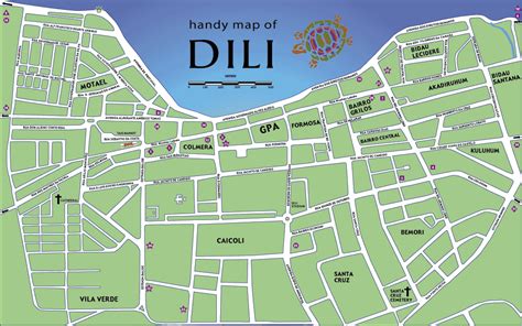 Dili Street Map - Dili East Timor • mappery