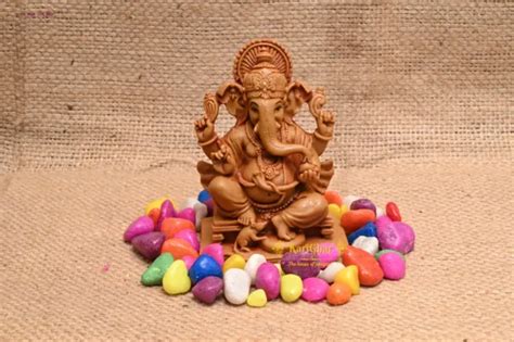 SHRI GANESH JI Idol Perfect for Car Dashboard Home Living Room House ...