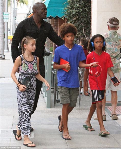 Hands-on dad Seal takes his kids with ex Heidi Klum out for treats | Heidi klum, Seal singer ...