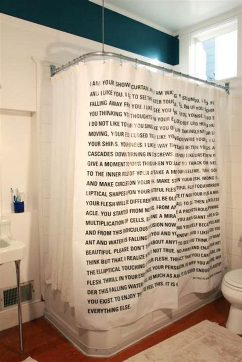Dave Eggers Shower Curtain For The Thing Quarterly