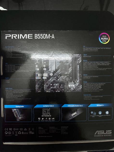 Asus Prime B550M-A, Computers & Tech, Parts & Accessories, Computer ...