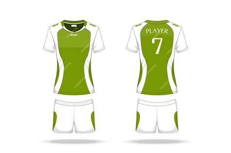 Premium Vector | Specification volleyball jersey isolated on white background