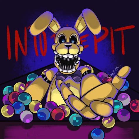 Some fanart I made for Into The Pit! :) - fivenightsatfreddys | Anime fnaf, Fnaf drawings, Fnaf art