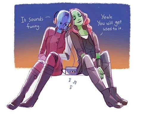 Nebula & Gamora Siblings | Marvel superheroes, Gamora and nebula ...