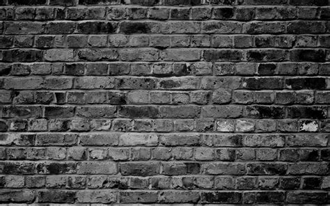 Grey Distressed Brick Wallpaper - Go Images Load