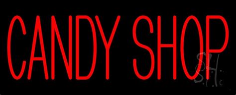 Red Candy Shop LED Neon Sign - Candy Neon Signs - Everything Neon