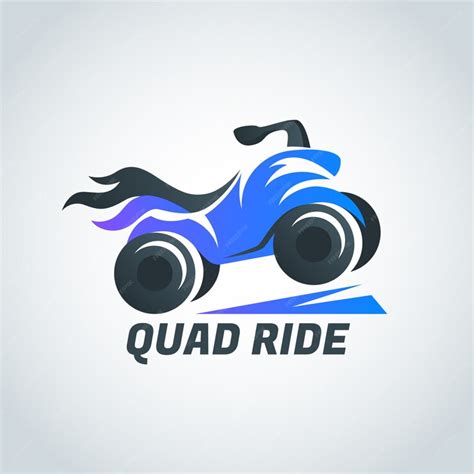 Free Vector | Quad logo logo design