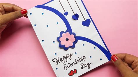 DIY Friendship Day Card /How to make greeting card for Best friend ...