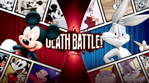 Mickey Mouse vs Bugs Bunny : r/DeathBattleMatchups