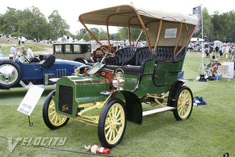 1905 Ford Model F Touring information