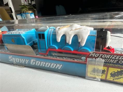 Thomas and Friends Trackmaster Sodor Snowstorm Snowy Gordon Motorized ...