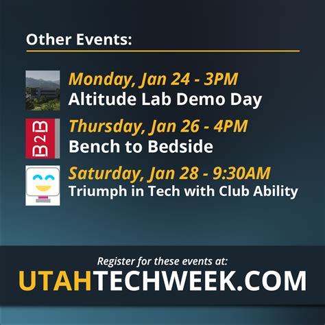 Utah Tech Week | Tech Lake City events | Department of Economic Development