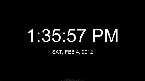 Live Clock Wallpaper For Desktop at Jeremiah Robinson blog