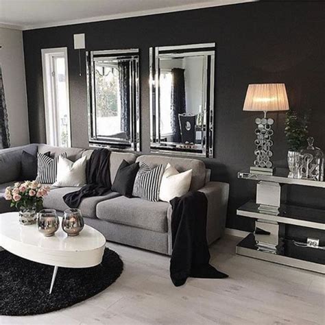 Black And Gray Room: The Perfect Combination For A Modern Look - TRENDEDECOR