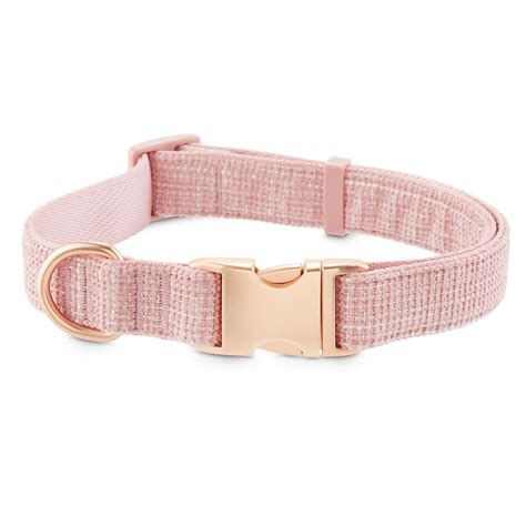 Modern Luxe Collection Pink Tweed Dog Collar, Large/X-Large | Cute dog collars, Girl dog collars ...