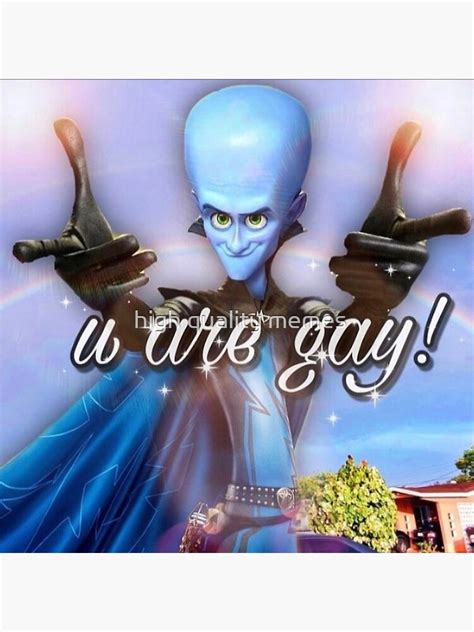 "Megamind Meme" Poster by hannalavoie | Redbubble