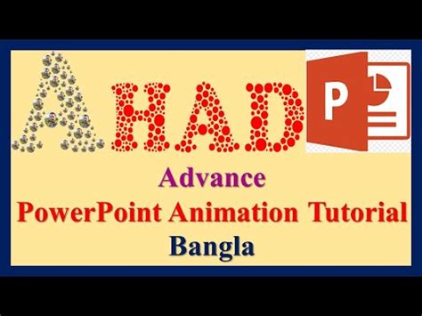 Advance PowerPoint Animation Tutorial Bangla - YouTube