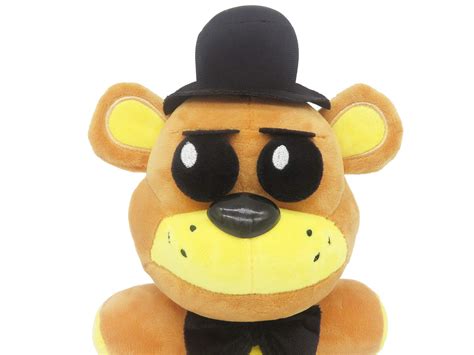 Golden Freddy Black Hat - 5 Nights Plush - Shadow Nightmare Phantom Withered Freddy Fazbear ...