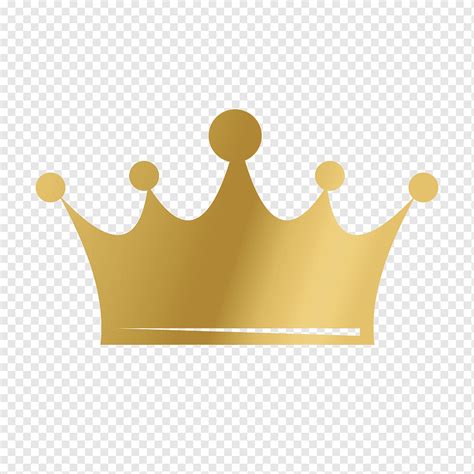 Gold-colored crown, , Yellow gold crown, gold, color, gradient png | PNGWing