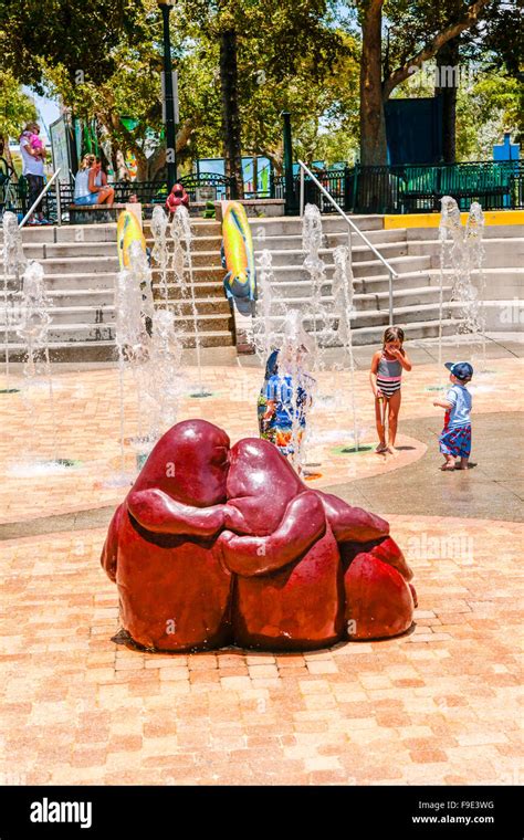 Children's playground in Bayfront Park in Sarasota FL Stock Photo - Alamy