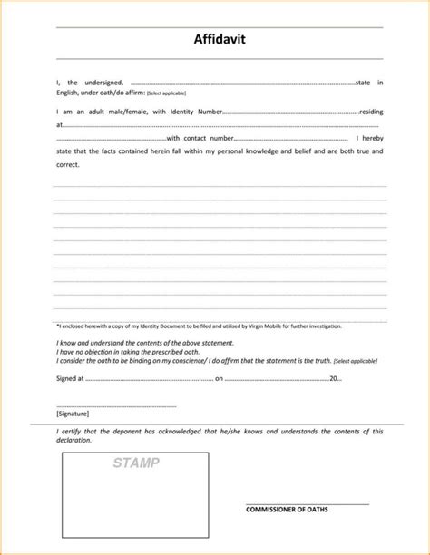 affidavit template nsw supreme court - AffidavitForm.net