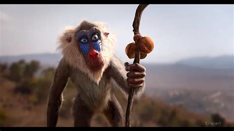 Rafiki in the movie 'The Lion King' | Fan Made by Ellejart : aww