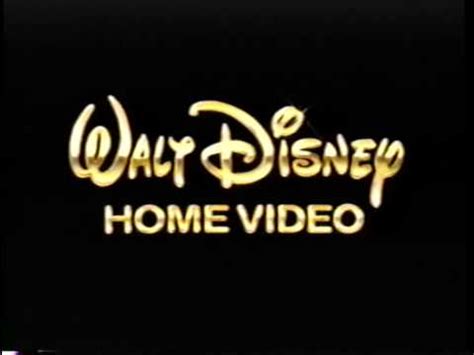 Walt Disney Home Video (1999) Company Logo (VHS Capture) - YouTube