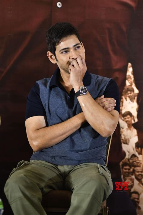 Mahesh Babu Stills From Bharat Ane Nenu CM Bharat's Thank You Meet ...