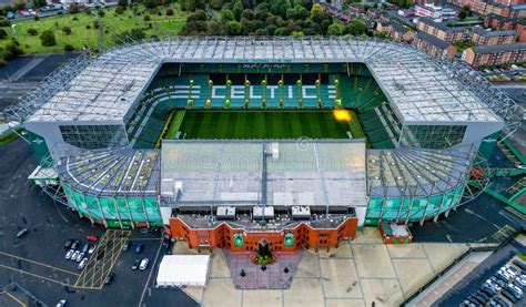 Celtic Stadium of FC Celtic Glasgow - GLASGOW, SCOTLAND - OCTOBER 05 ...