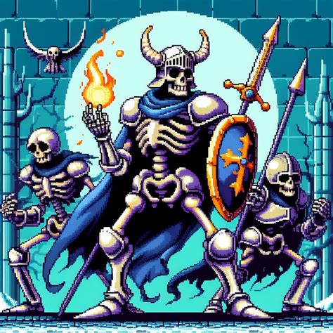 Skeleton Knights by Stacksteads on DeviantArt