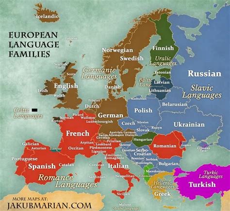 lingholic.com on Twitter | Language map, Language families, European map