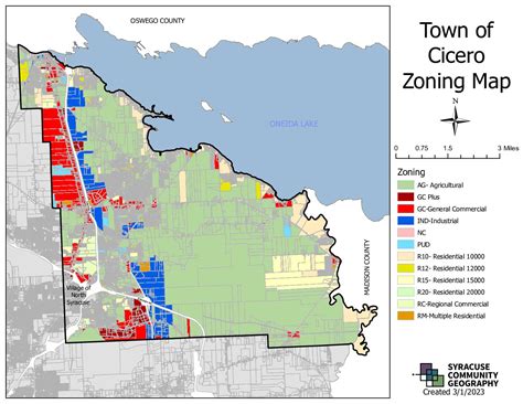 Town of Cicero Zoning (PDF Map) - Syracuse Community Geography