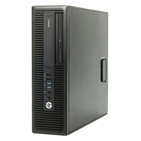 HP 600 G2 SFF Computer 6th Gen. Intel Core i3 6100 3.7GHz 8GB RAM 1TB ...