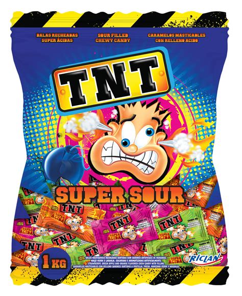 TNT Sour Chews Bulk Bag 1kg | at Mighty Ape NZ