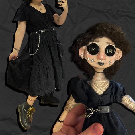 Custom Coraline Doll - Etsy