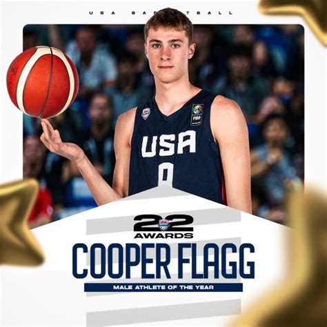 Cooper Flagg named USA Basketball Male Player of the Year | Zagsblog